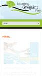 Mobile Screenshot of gyemantfurdo.hu
